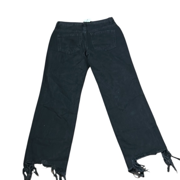 We The Free cropped,distressed light black jeans,frayed,grunge,punk, cosplay - Picture 8 of 13